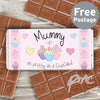 Personalised Cupcake Milk Chocolate Bar