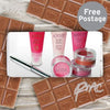 Personalised Lip Gloss Milk Chocolate Bar