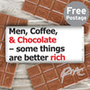 Personalised Better Rich Slogan Milk Chocolate Bar