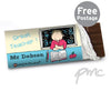 Personalised Bang On The Door Male Teacher Milk Chocolate Bar