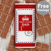 Personalised 1st Class Milk Chocolate Bar