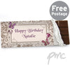Personalised Butterfly Gem Milk Chocolate Bar