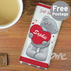 Personalised Me to You Big Heart Milk Chocolate Bar