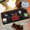 Personalised Halloween Milk Chocolate Bar