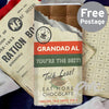 Personalised Nostalgia Milk Chocolate Bar