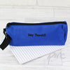 Personalised Blue Pencil Case
