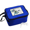Personalised Cotton Zoo Denim the Lion Lunch Bag
