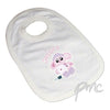 Personalised Cotton Zoo Bobbin the Bunny Bib