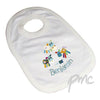 Personalised Cotton Zoo Boys Farmyard Bib
