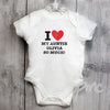 Personalised I HEART 12-18 Months Baby Vest