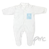 Personalised Blue 1st Class 9-12 Months Babygrow