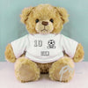 Personalised Football Fan T-Shirt Message Bear