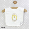Personalised Miffy Peekaboo Baby Bib