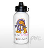 Personalised Bang On The Door Animal Alphabet Girls Drinks Bottle