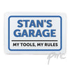 Personalised Garage Plaque