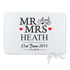 Personalised Mr & Mrs Plaque
