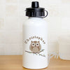 Personalised Woodland Owl Drinks Bottle