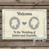 Personalised Cameo Metal Sign