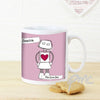 Personalised Love Bot Mug
