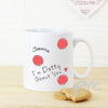 Personalised Dotty About You Mug