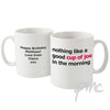 Personalised Cup Of Joe Slogan Mug