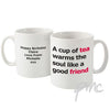 Personalised Good Friend Slogan Mug