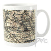 Personalised 1896 - 1904 Revised New Map Mug