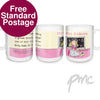 Personalised Bang On The Door Female Teacher Mug
