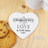 Personalised Full of Love Heart Coaster