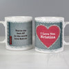 Personalised Denim Mug