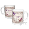 Personalised Butterfly Gem Mug