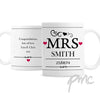 Personalised Mrs Mug