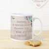 Personalised Forget me not Mug