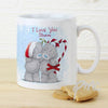 Personalised Me To You Couple Christmas Mug