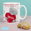 Personalised Me to You Big Heart Mug