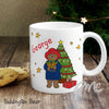 Personalised Paddington Bear Christmas Mug