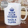 Personalised Keep Calm Mug