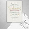 Personalised I Am Glad... Bridesmaid Fridge Magnet