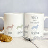Personalised Border Collie Dog Breed Mug