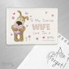 Personalised Boofle Flowers Fridge Magnet
