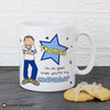 Personalised Bang On The Door Godfather Mug
