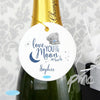 Personalised Me to You 'Love You to the Moon and Back' Round Decoration