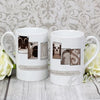 Personalised Affection Art Mr & Mrs Slim Mug