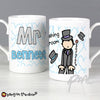 Personalised Bang on the Door Wedding Groom Slim Mug