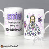 Personalised Bang on the Door Wedding Girl Slim Mug