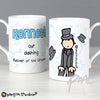 Personalised Bang on the Door Wedding Male Slim Mug