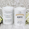 Personalised I Am Glad... Slim Mug