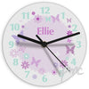 Personalised Butterfly Clock