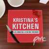 Personalised Kitchen Glass Chopping Board