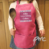 Personalised Hearts Children's Pink Apron